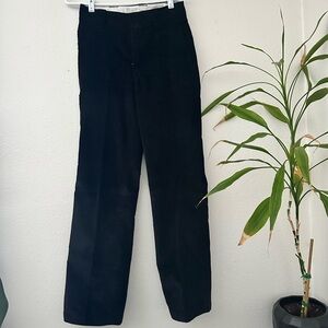 Black Corduroy Dickies